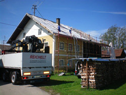 Dacharbeiten, Dachdecken in Österreich,Christian Baum, Langenwolschendorf